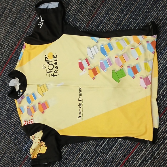 Vintage Other - Vintage 2004 Tour de France 91st Edition Cycling Jersey Medium